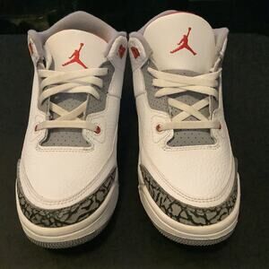 Jordan 3 Retro  “White Cement Reimagined” (PS) Size youth 1.5